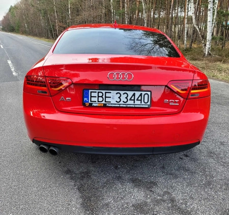 Audi A5 cena 60900 przebieg: 129000, rok produkcji 2014 z Bełchatów małe 106